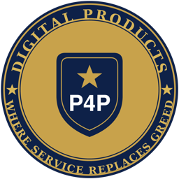 P4P Digital Products emblem